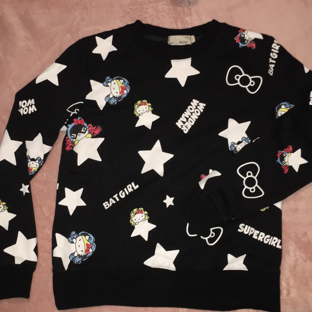 Crewneck hello kitty dc girls